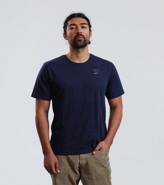 GARY MASH Shirt Yes aus Biobaumwolle Weiß