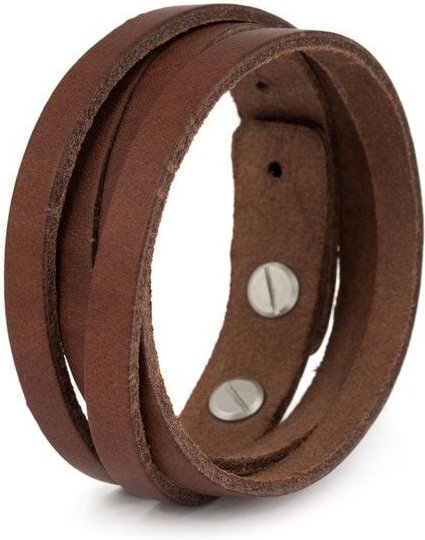 Simaru Lederarmband Herren - Pflanzliche Gerbung - Made in Germany