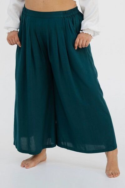 paigh Culotte Einfarbig Plus Size