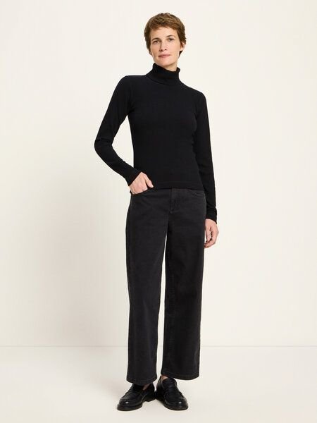 LANIUS Rollkragenshirt aus Bio-Baumwolle