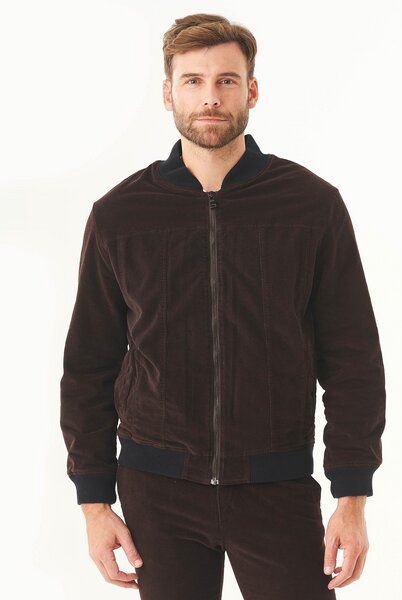 Thumbnail - ORGANICATION Cord Bomberjacke aus Bio-Baumwolle