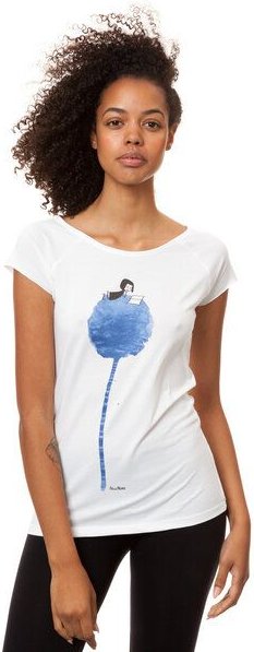 FellHerz Blumenbuch Cap Sleeve white