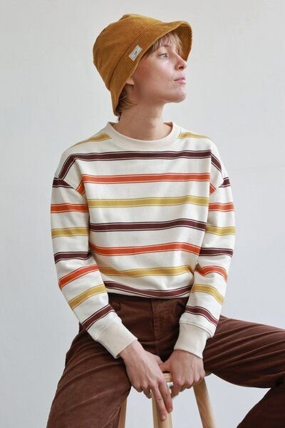 TWOTHIRDS Sweatshirt Vegan "Lavan" aus 100% Bio Baumwolle