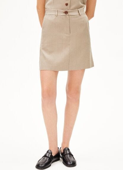 ARMEDANGELS CHYALAA - Damen Webrock aus LENZING ECOVERO Viskose