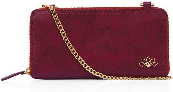 DEVA PETA-Approved Vegane Leder Handtasche | Langes Portemonnaie & Umhängetasche | Pflanzenbasiert, RFID-gesichert, Limi...