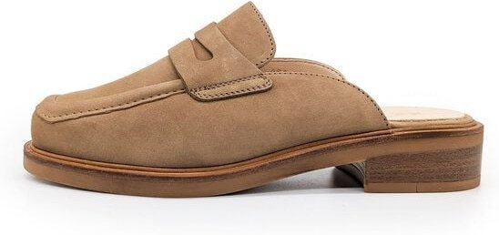 Werner 1911 Sabot aus Bio-Nubukleder – Alpenbraunelle – IVN-zertifiziert