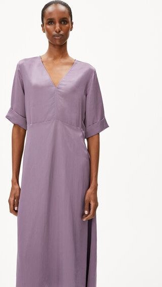 ARMEDANGELS VAALI SATIN Damen Webkleid aus Naia Renew
