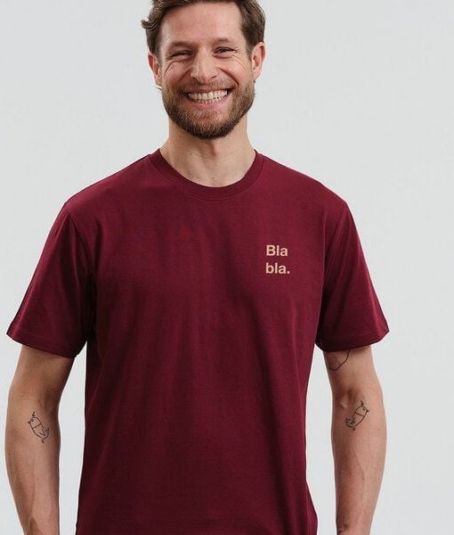 GARY MASH T-Shirt Bla bla. aus Biobaumwolle