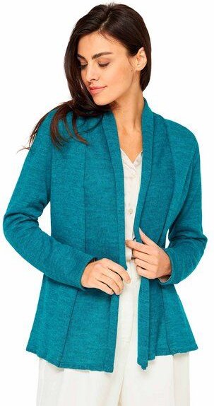 Apu Kuntur 100% Alpaka Strick-Jacke aus Peru - PENELOPE