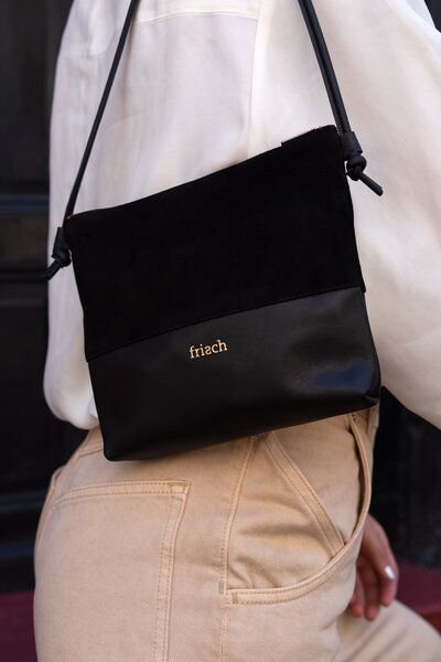 frisch Beutel Handtasche Handbag Ledertasche