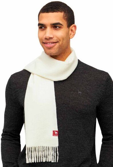 Apu Kuntur 100% Alpaka Schal aus Peru - mit Fransen