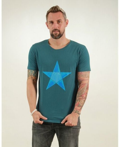 NATIVE SOULS T-Shirt Herren - Origami Star