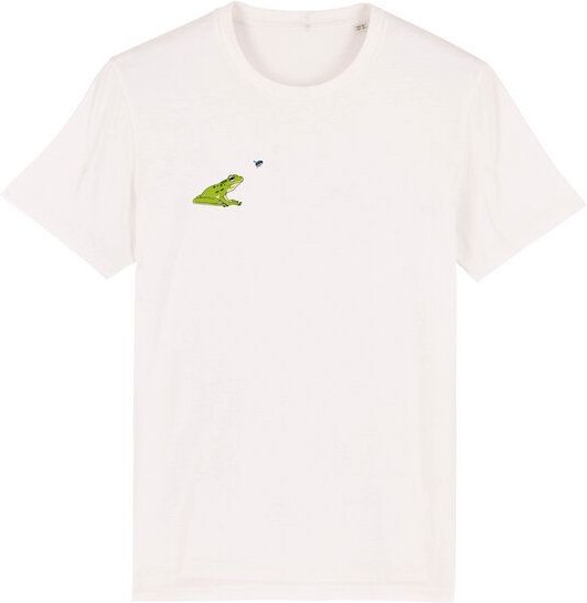 Spangeltangel T-Shirt bedruckt, Frosch, nachhaltig, Biobaumwolle, Herren, Natur, Insekt