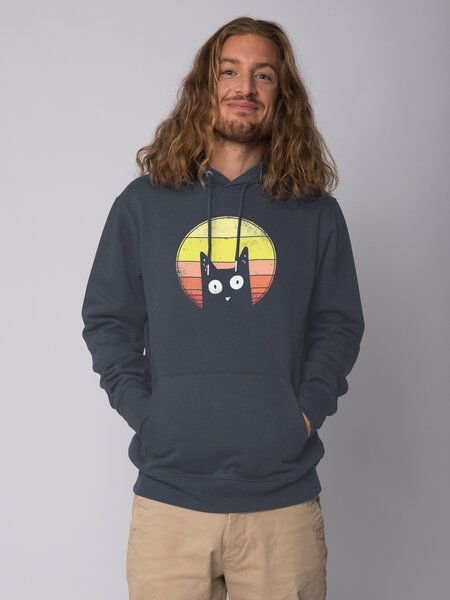 watapparel Hoodie Unisex Sunset Cat