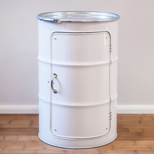 Lockengelöt Schränk - Der Schrank aus einem Ölfass