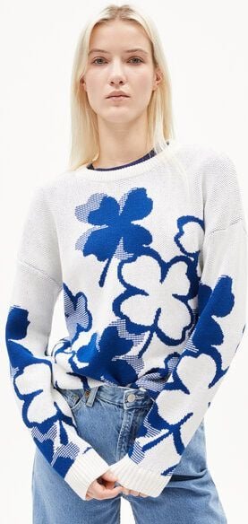 ARMEDANGELS OLESSYAA CLOVER - Damen Pullover aus Bio-Baumwolle