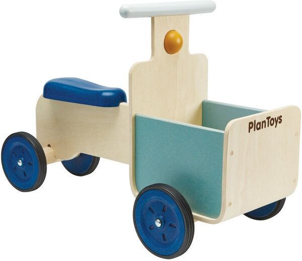 Plantoys Rutschauto Holz mit Transportbox
