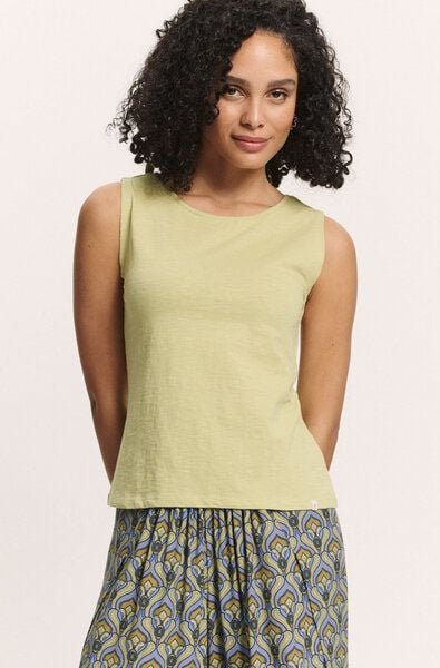 TRANQUILLO Jerseytop Junaa Slub Jersey mit Rücken-Schlitz (1020001)