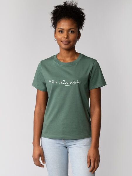 watapparel T-Shirt Frauen Alle Jahre wieder