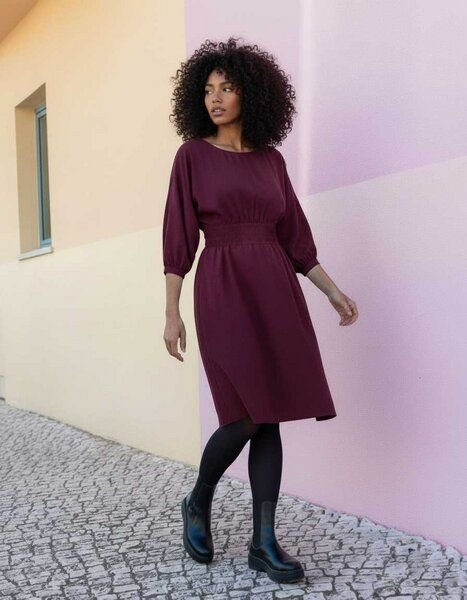 WiDDA berlin Kleid LISANNE Beere aus ECOVERO®