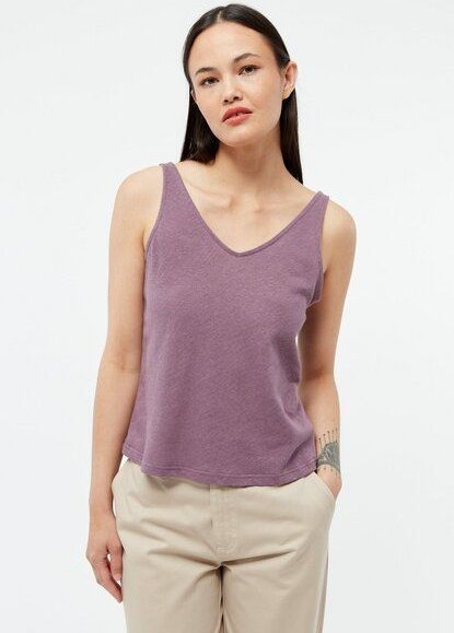 Givn Berlin Top GBJETTE aus Baumwoll-Leinen Mix