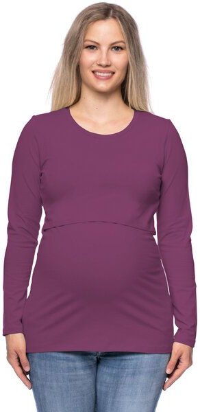 Milchshake 103 BASIC Umstands- und Stillshirt langarm aus Bio-Baumwolle