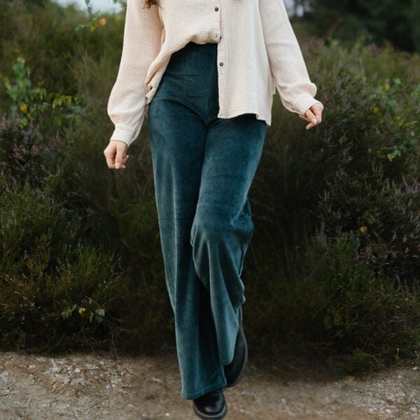 NORDLICHT Jersey Cord Hose Lova aus 100% Bio-Baumwolle