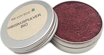 WE LUV ECO HIBISKUSPULVER BIO | vegan | plastikfrei | nachhaltig