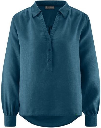 Thumbnail - HempAge Damen Schlupfbluse Hanf/Biobaumwolle Normal Fit
