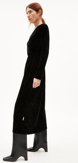 ARMEDANGELS VERLAAR - Damen Jerseykleid Regular Fit aus Samt