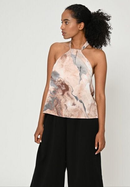 Lovjoi Neckholder Top PALMAE aus LENZING ECOVERO Viskose