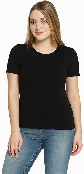 Bruno Barella Damen T-Shirt 3er Pack – GOTS-zertifiziert aus Bio-Baumwolle aus der Ägäis (Schwarz, Rot, Weiß)