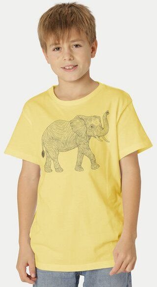Peaces.bio - handbedruckte Biomode Bio-Kinder T-Shirt "Babyelefant"