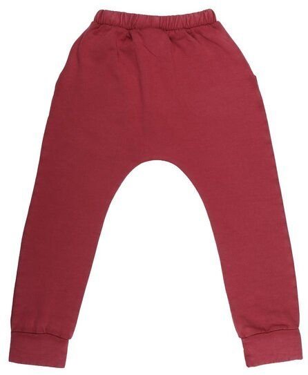 Jogginghose Mädchen Bio-Rot Walkiddy, nachhaltige Baumwolle, GOTS-zertifiziert, elastisch, umweltfreundlich, kindgerecht...