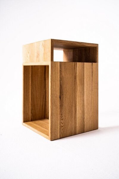 kleiderleiter_de Beistelltisch BETA aus Holz (Eiche) von Kleiderleiter.de