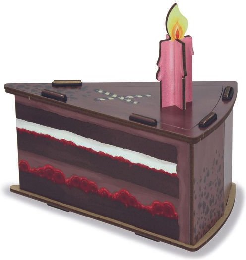 WERKHAUS Torten-Geschenkbox "Schokotorte"