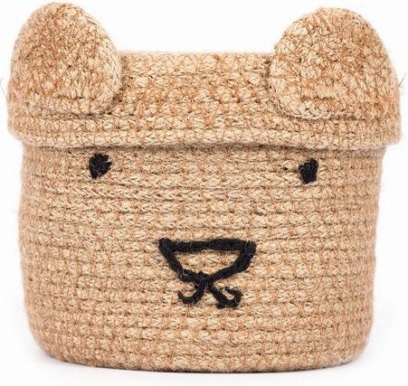 El Puente Korb mit Deckel "Bär" // in 3 Größen