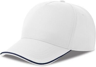 Atlantis Headwear Atlantis Cap Basecap Kappe Recy Five Pipe Cappy zweifarbig