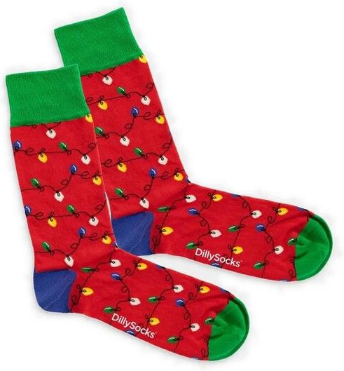 Thumbnail - DillySocks Socken Light it down aus Biobaumwoll-Mix