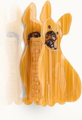 by Vivi. Haarklammer Französische Bulldogge