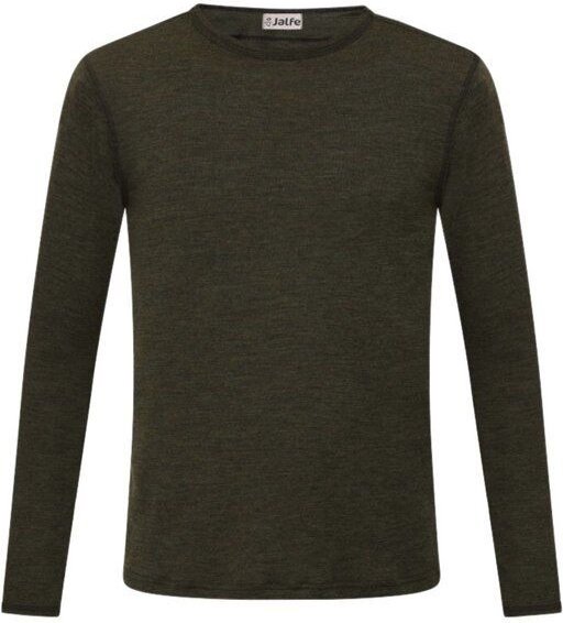 Jalfe Herren-Longsleeve Wolle melange