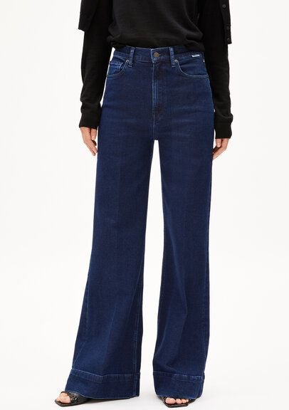 ARMEDANGELS MURLIAA Damen Wide Jeans recycelter Baumwoll Mix Comfort Stretch