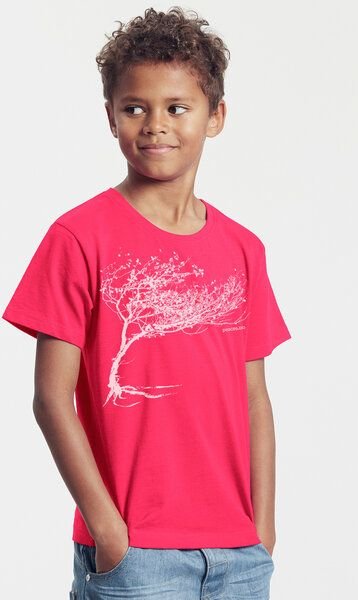 Peaces.bio - handbedruckte Biomode Bio-Kinder T-Shirt Windy Tree