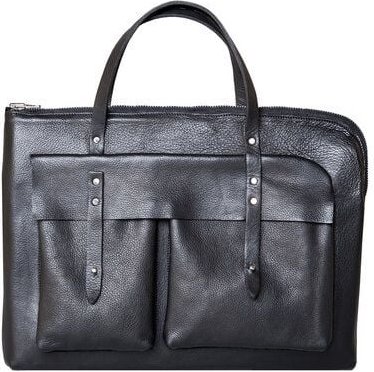 deepmello Business Bag aus Rhabarberleder