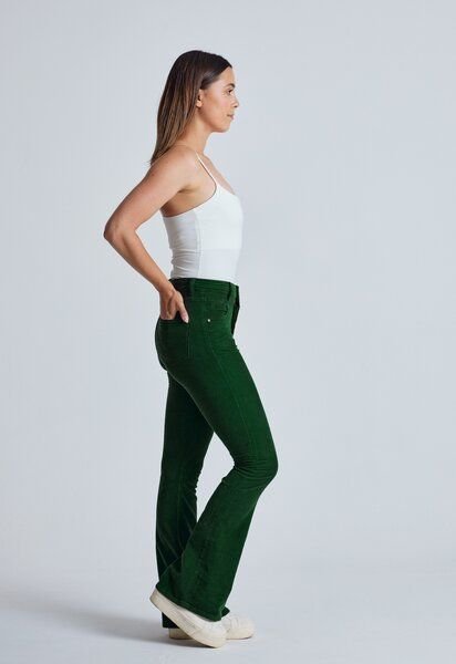 Flax and Loom Cord Schlaghose Skinny Fit Modell: Mavis