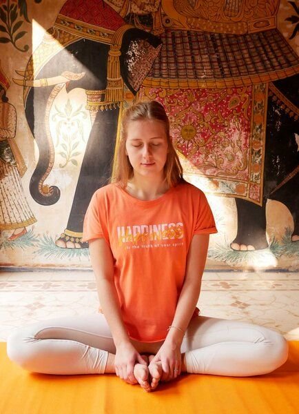 SPARKLES OF LIGHT Boxy Shirt | HAPPINESS