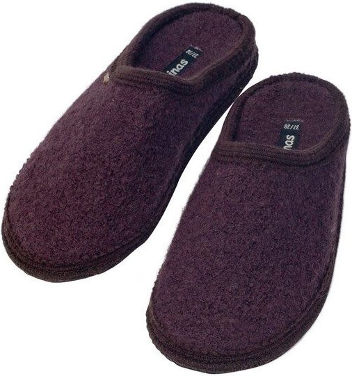 Bacinas Filzpantoffeln Slipper Hausschuhe 100% Schafswolle Wollwalk Filzsohle