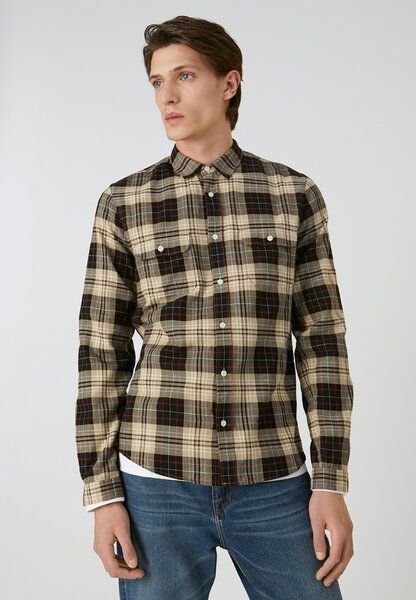 ARMEDANGELS NAARSA CHECK - Herren Hemd aus Bio-Baumwolle