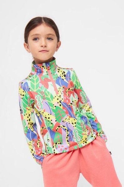 WeeDo Langarmshirt „Cosmo Candy Jungle“