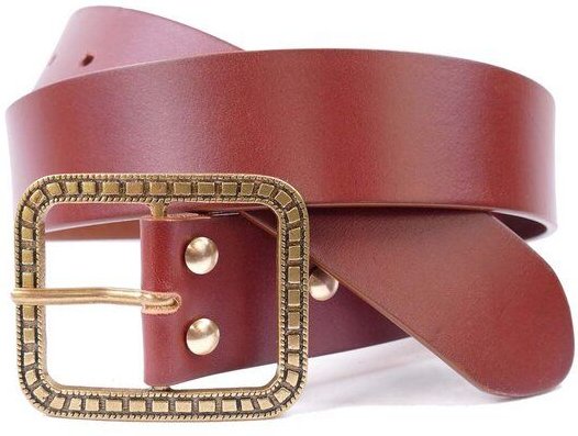 zweisser DAMEN-LEDERGÜRTEL ANTIKA